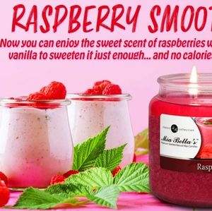 All Natural Raspberry Smoothie Candle